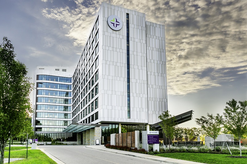 exterior of hospital
