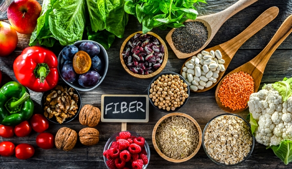 group of fiber rich foods