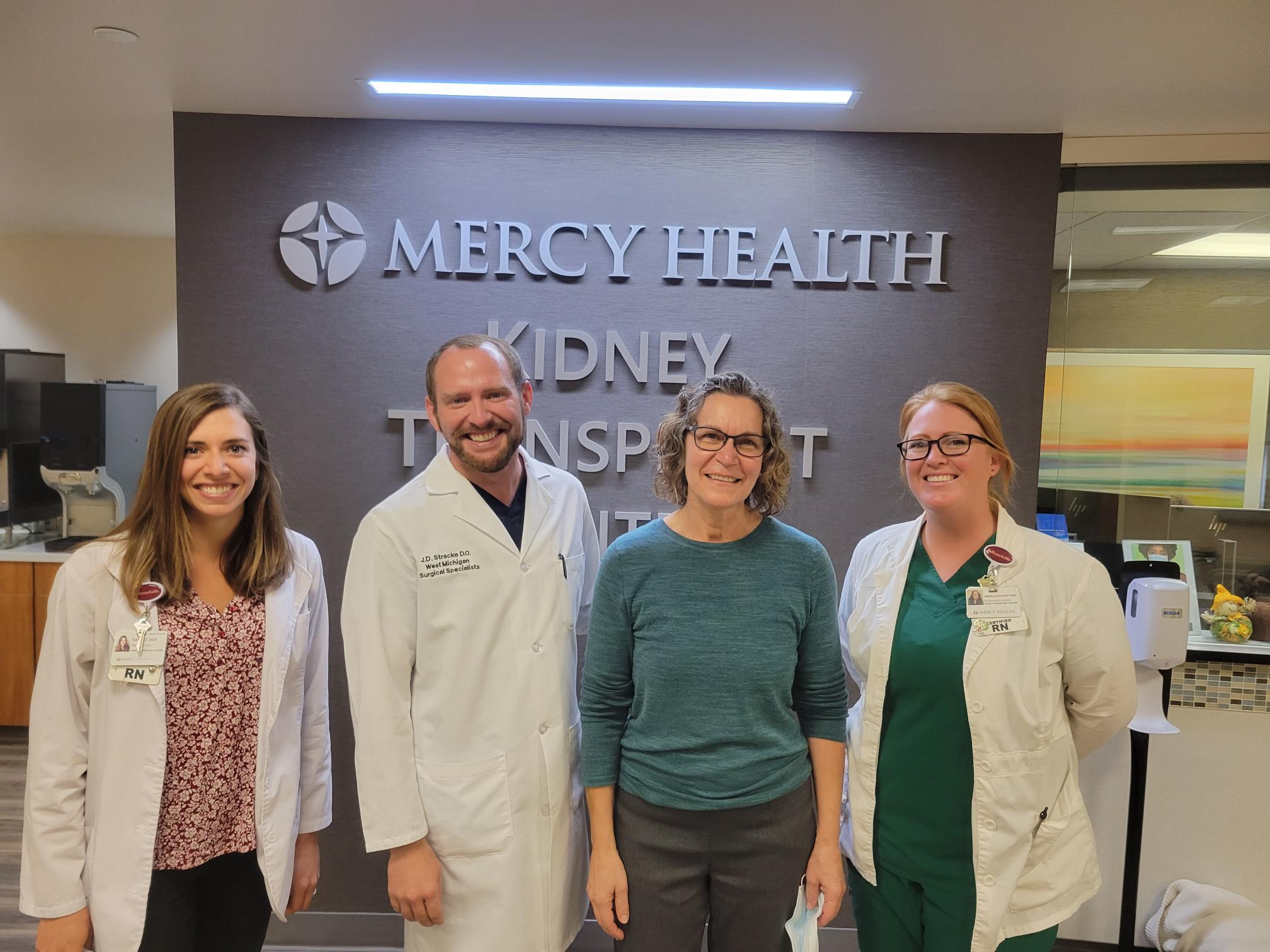 tammy and clinical team