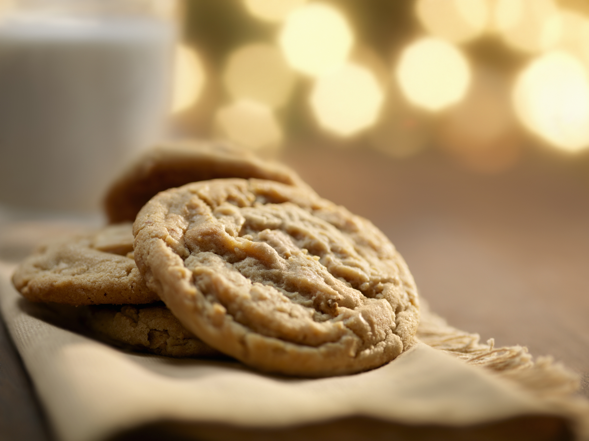 Cookies and Milk At Christmas Time
