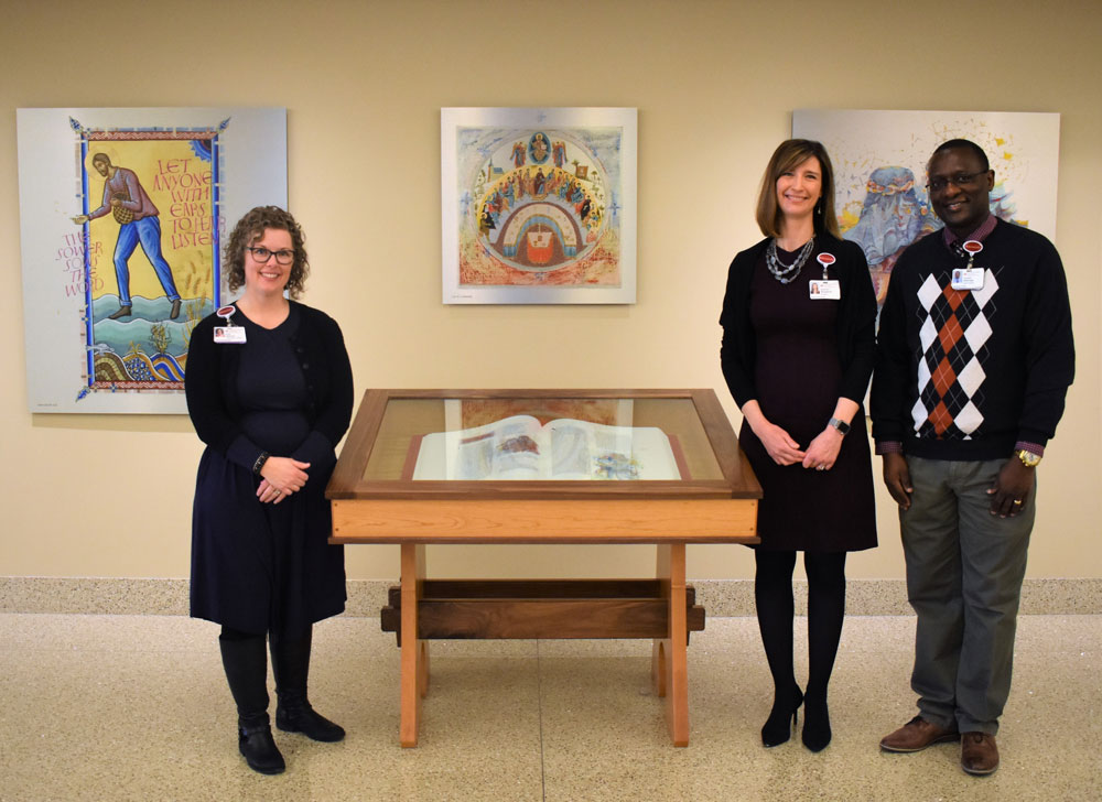 St. Joseph Mercy Oakland unveils The Saint John’s Bible, invites Oakland County to view handwritten and illuminated scripture