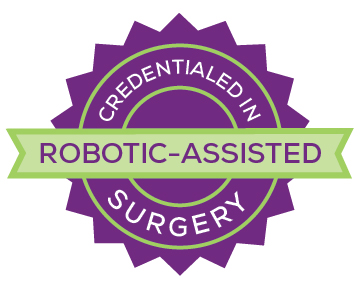 Credentialed in robotic-assisted surgery